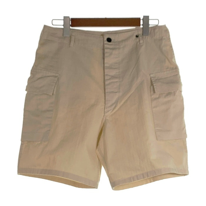 12 JUUNI ジュウニ ヘリンボーン カーゴ ショーツ ハーフパンツ ナチュラル Size W34 L32 福生店