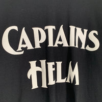 CAPTAINS HELM キャプテンズヘルム NEW STANDARD LOGO L/S TEE ロゴプリント ロングスリーブTシャツ ブラック CH24-SP-T01 Size L 福生店