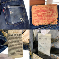 90's LEVI'S リーバイス 501XX BIG E 復刻 バレンシア工場 デニムパンツ インディゴ USA製 W29 L34 福生店