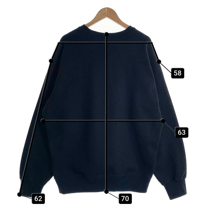 SUPREME シュプリーム 22AW Box Logo Sweatshirt ボックスロゴ クルーネックスウェットトレーナー ブラック Size L 福生店