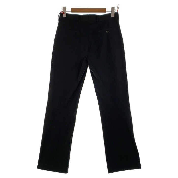 PRADA SPORT プラダスポーツ フレア ナイロンスラックス 裾ファスナー ブラック Size 46 福生店