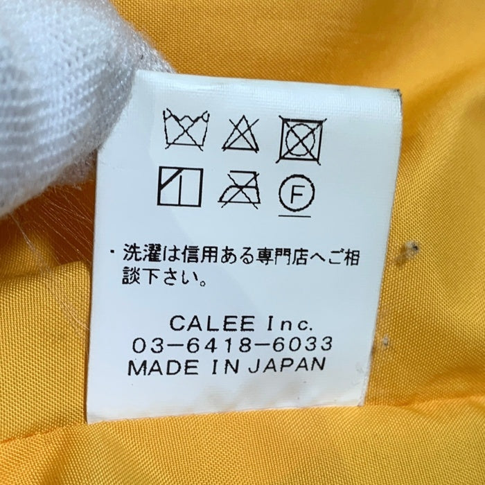 CALEE キャリー Retroreflector Padded Jacket レトロリフレクター パデッドジャケット 中綿 ブラック Size L 福生店