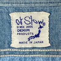 Orslow オアスロウ シャンブレー デニム ワークシャツ ライトインディゴ sizeL 瑞穂店