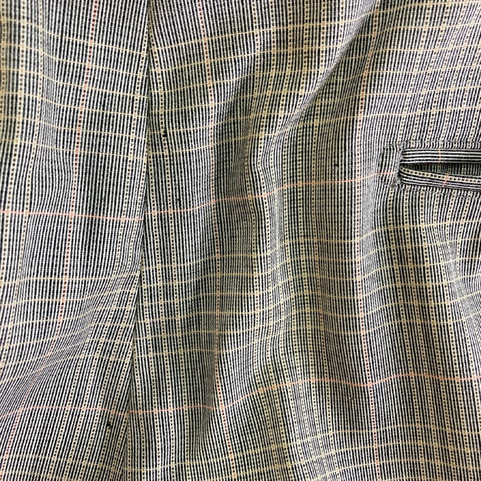 BURBERRY GOLF バーバリーゴルフ チェック 羊毛 スラックス グレー sizeW82 瑞穂店