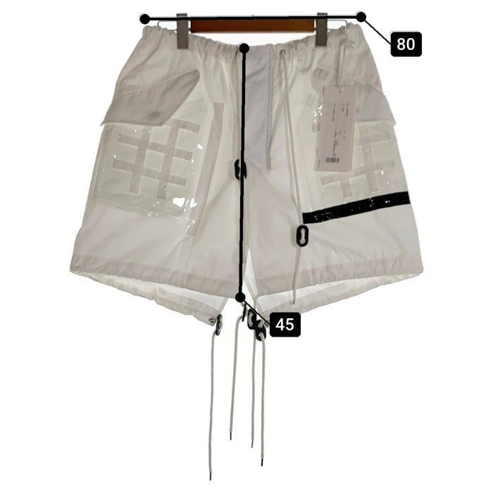 TAKAHIROMIYASHITA TheSoloist タカヒロミヤシタ ザソロイスト 22SS fishtail bags skirt フィッシュテール バグス スカート ホワイト sj.0017SS22 Size 44 福生店