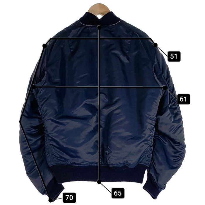 C.A.B. CLOTHING キャブクロージング U.S. AIR FORCE エアフォース Marilyn Monroe マリリンモンロー MOSQUITO B-15C フライトジャケット ネイビー MIL-J-6251 Size 42 福生店