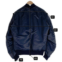 C.A.B. CLOTHING キャブクロージング U.S. AIR FORCE エアフォース Marilyn Monroe マリリンモンロー MOSQUITO B-15C フライトジャケット ネイビー MIL-J-6251 Size 42 福生店