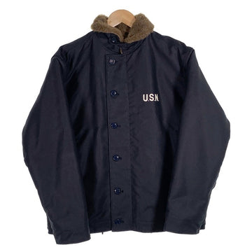 HOUSTON ヒューストン NAVY DEPARTMENT N-1 JACKET デッキジャケット ネイビー 5N-1 Size 40 福生店