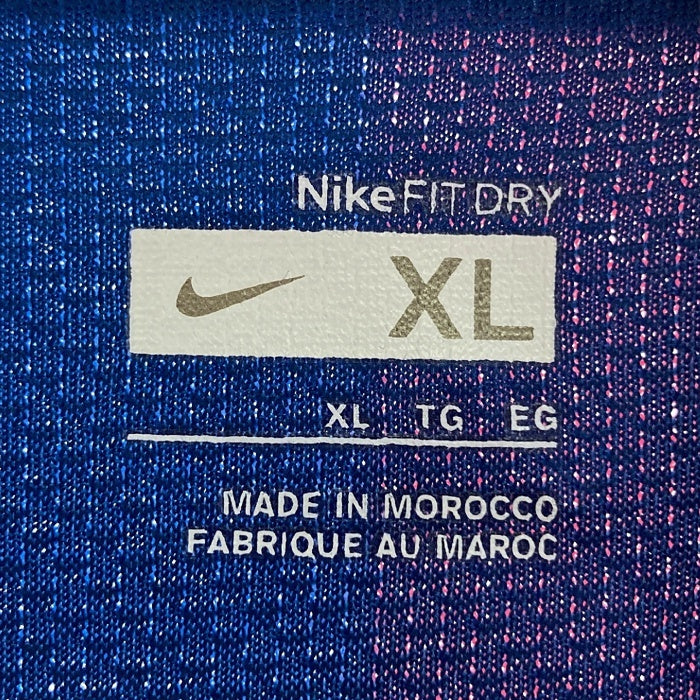 NIKE ナイキ 146980 FCバルセロナ ロナウジーニョ １０番 06/07 ユニフォーム ホーム 半袖 ブルー sizeXL 瑞穂店