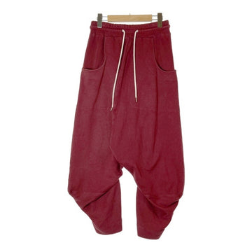 Vivienne Westwood MAN ヴィヴィアンウエストウッドマン VW-LP-70090 サルエル スウェットパンツ ボルドー size44 瑞穂店