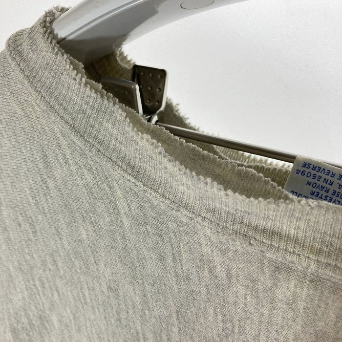Champion チャンピオン 90's 刺繍タグ USA製 リバースウィーブ NORTHERN ILLINOIS カレッジロゴ 2段 スウェットパーカー グレー sizeXL 瑞穂店