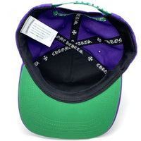 CHROME HEARTS CH BaseBall Hat トラッカーキャップ スナップバック パープル グリーン 福生店