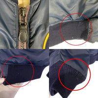 C.A.B. CLOTHING キャブクロージング U.S. AIR FORCE エアフォース Marilyn Monroe マリリンモンロー MOSQUITO B-15C フライトジャケット ネイビー MIL-J-6251 Size 42 福生店