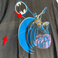 80’s~ BATMAN バットマン プリントTシャツ ブラック Changes USA製 1988コピーライト Size XL 福生店