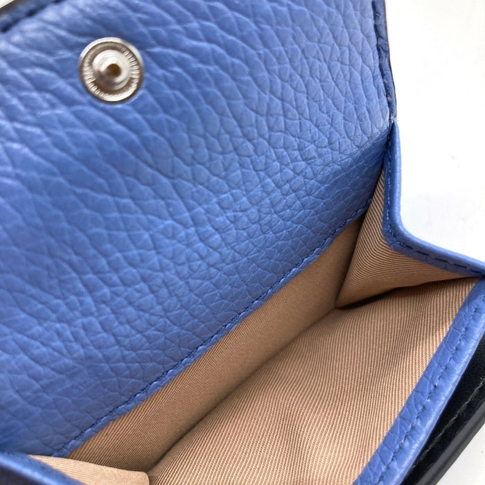 MARC JACOBS マークジェイコブズ M0016973 3つ折り財布 ブルー 瑞穂店