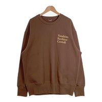VAMBINO ヴァンビーノ クルーネックスウェットトレーナー 刺繡 ブラウン VAM-SW-01 Size L 福生店