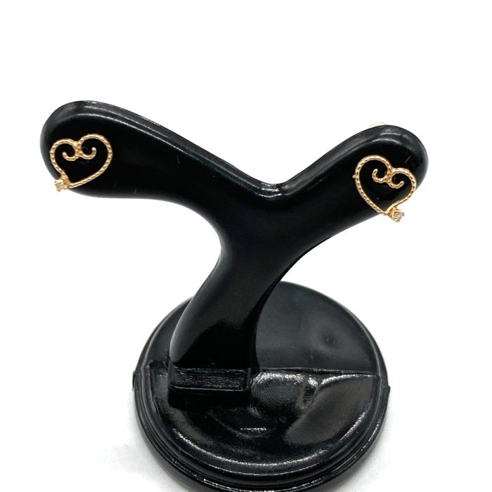 TSUTSUMI ツツミ ハートモチーフ ピアス ゴールド 瑞穂店