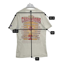 90's NBA FINALS 1998 シカゴ・ブルズ プリントTシャツ ホワイト PRO PLAYER USA製 Size M 瑞穂店