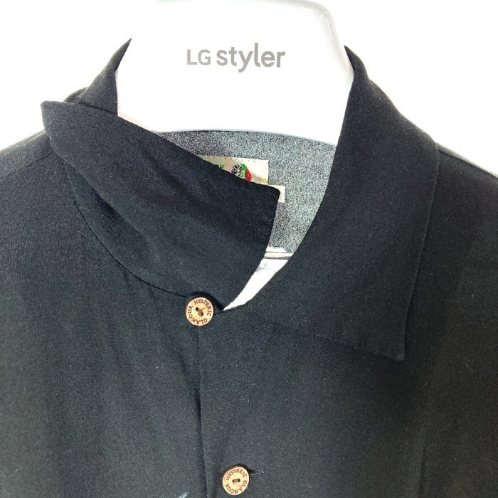 HYSTERIC GLAMOUR ヒステリックグラマー 02202AH08 20SS KAZUOKAMIMURA 修羅雪姫 アロハシャツ ブラック sizeM 瑞穂店