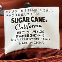 SUGAR CANE シュガーケーン SC12343 60/40クロス 中綿パディングベスト オレンジ sizeS 瑞穂店