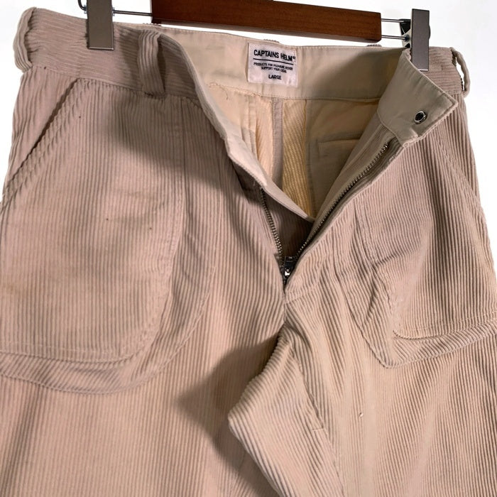CAPTAINS HELM キャプテンズヘルム SUMMER CORDUROY PANTS サマーコーデュロイパンツ ベージュ Size L 福生店