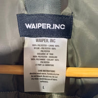 WAIPER.Inc ワイパー LIGHT PUFF PRIMALOFT ライトパフ プリマロフト 中綿ベスト グリーン WP1080 Size L 福生店