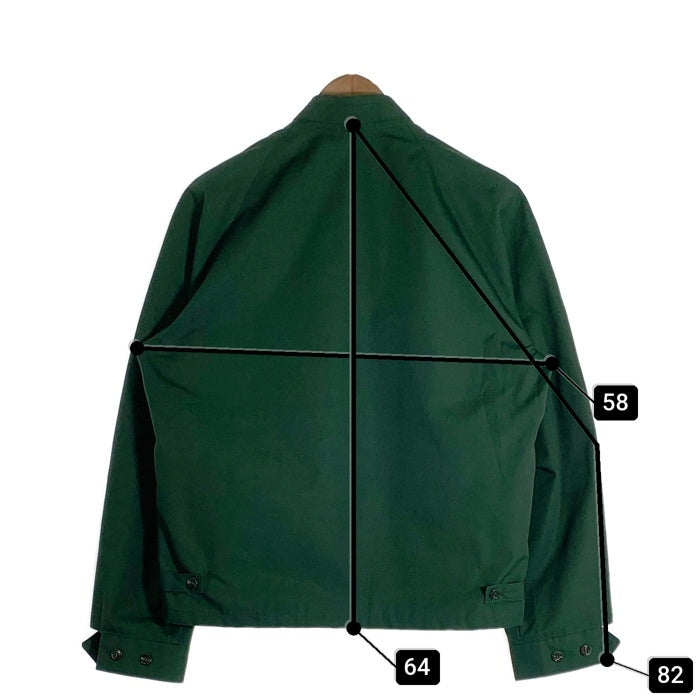 60's Sir Jac サージャック ポリコットン スウィングトップ ジップアップジャケット グリーン Size 38 福生店