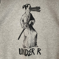 UNDER R アンダーアール Samurai Sweat Pullover サムライ プルオーバースウェットトレーナー グレー Size XL　福生店