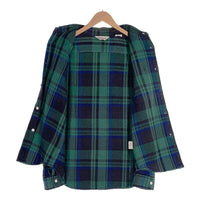 FIVE BROTHER ファイブブラザー チェック フランネルシャツ グリーン ネイビー Size M 福生店