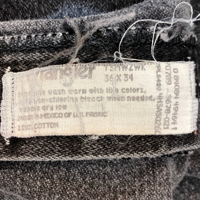 Wrangler ラングラー 13MWZWK ブロークンツイル ブラックデニムパンツ ブラック size36 瑞穂店
