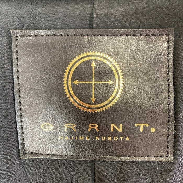 GRANT HAJIME KUBOTA グラント ハジメクボタ 袖スタッズ ホースハイド ダウンジャケット ブルー sizeL※左肩・右袖口汚れあり 瑞穂店