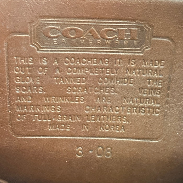 OLD COACH オールドコーチ ウエストポーチ ブラウン 韓国製 瑞穂店