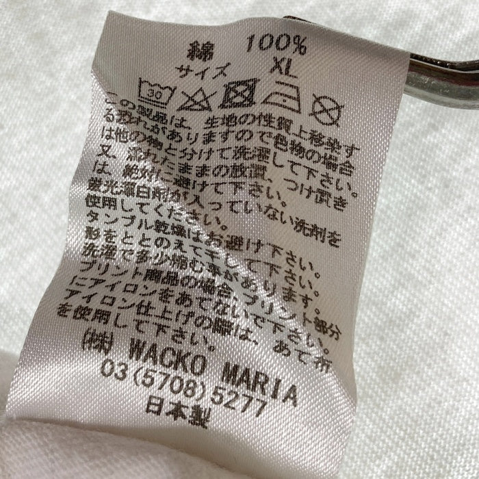 WACKO MARIA ワコマリア HIGH TIMES ハイタイムズ 東京天国 Tシャツ ホワイト sizeXL 瑞穂店