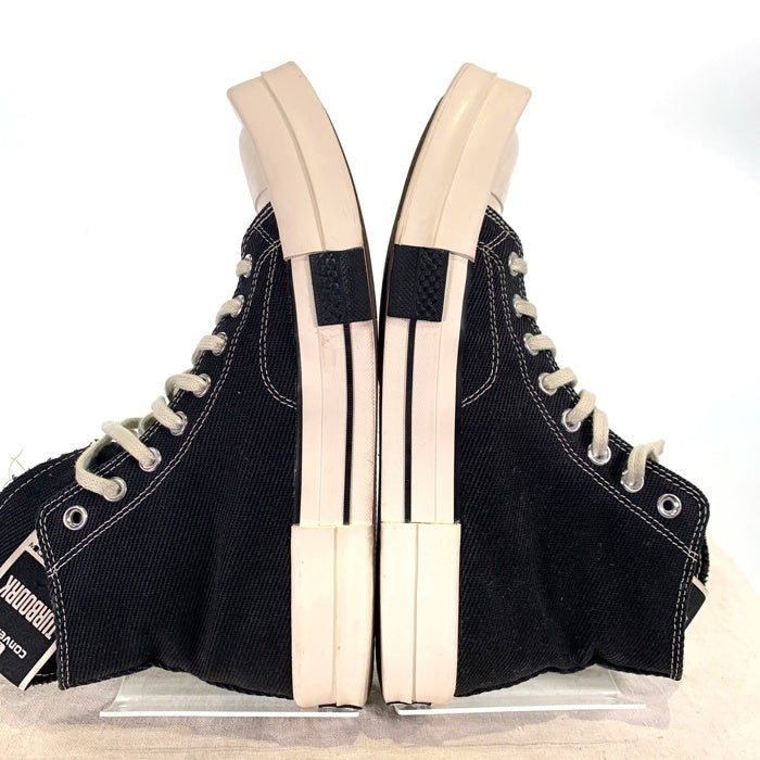CONVERSE コンバース RICK OWENS DRKSHDW リックオウエンス ダークシャドウ TURBODRK CHUCK 70 HI ターボダーク チャックテイラー ハイ ブラック 172344C Size US10 (28.5cm) 福生店