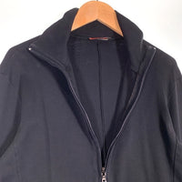 PRADA SPORT プラダスポーツ ハーフジップ スタンドカラー プルオーバーロングスリーブカットソー ブラック Size XL 福生店