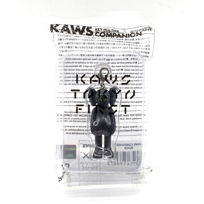 KAWS カウズ メディコムトイ TOKYO FIRST COMPANION BLACK キーホルダー ブラック  福生店