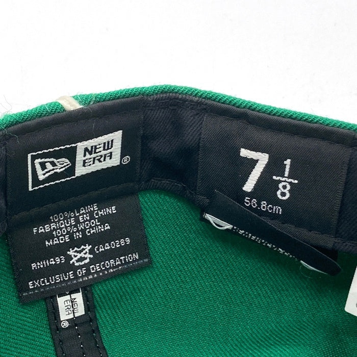 Supreme シュプリーム 17SS Box Logo Piping New Era Cap ニューエラ 59FIFTY グリーン size7 1/8 瑞穂店