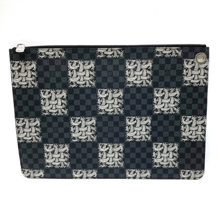 LOUIS VUITTON ルイヴィトン M61232 ポシェットジュールGM クリストファーネメス ダミエグラフィットキャンバス 瑞穂店