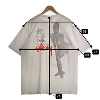 STUSSY ステューシー Skate Tough Tee 半袖 プリント Tシャツ ホワイト Size XL 福生店