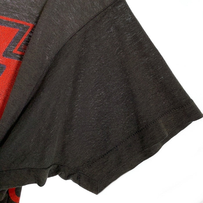 80's KISS キッス IT'S A DIRTY JOB プリントTシャツ ブラック 1987コピーライト Size L-XL 相当 福生店