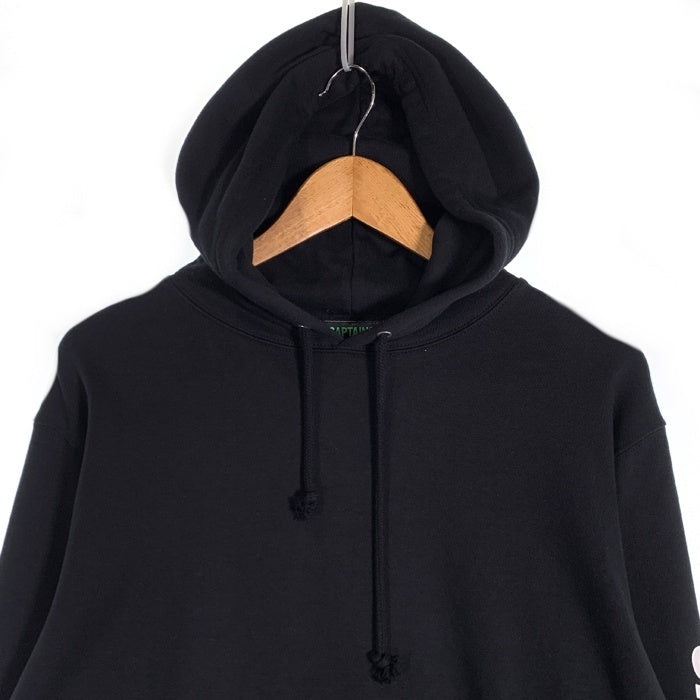 CAPTAINS HELM キャプテンズヘルム PLEASURE SEEKERS HOODIE プリント プルオーバースウェットパーカー ブラック CH24-AW-T12 Size L 福生店