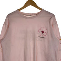 SUPREME シュプリーム 17SS Been Hit L/S Tee ボーンヒット プリント ロングスリーブTシャツ ライトピンク Size L 福生店