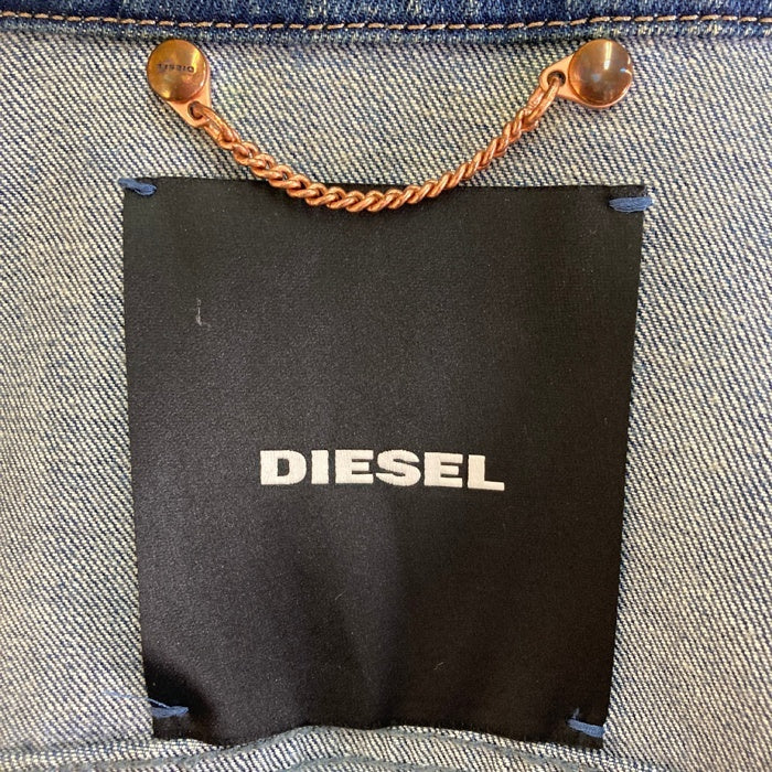 DIESEL ディーゼル DE-JOSEF ウォッシュ加工 デニムジャケット インディゴ レディース Size XS 瑞穂店