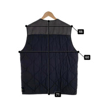 STONE ISLAND ストーンアイランド MODIFIED PANAMA ナイロンミックス ジップアップベスト 中綿 プリマロフト ブラック 7515G0840 size L 福生店