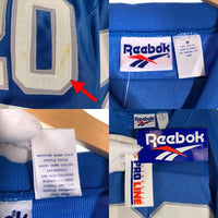 REEBOK リーボック Detroit Lions デトロイト ライオンズ 半袖 ゲームシャツ ライトブルー Size M 福生店