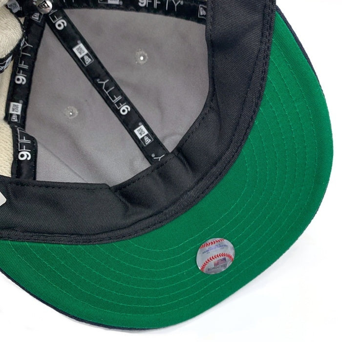 NEW ERA ニューエラ LOOPWHEELER ループウィラー BEAMS ビームス 9FIFTY 別注 スナップバック ベースボールキャップ グレー ネイビー Size FREE 福生店