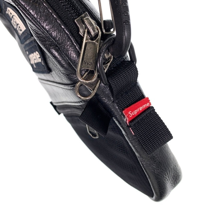 SUPREME シュプリーム 18AW THE NORTH FACE ノースフェイス Lerther Shoulder Bag レザーショルダーバッグ ブラック 並行品 福生店