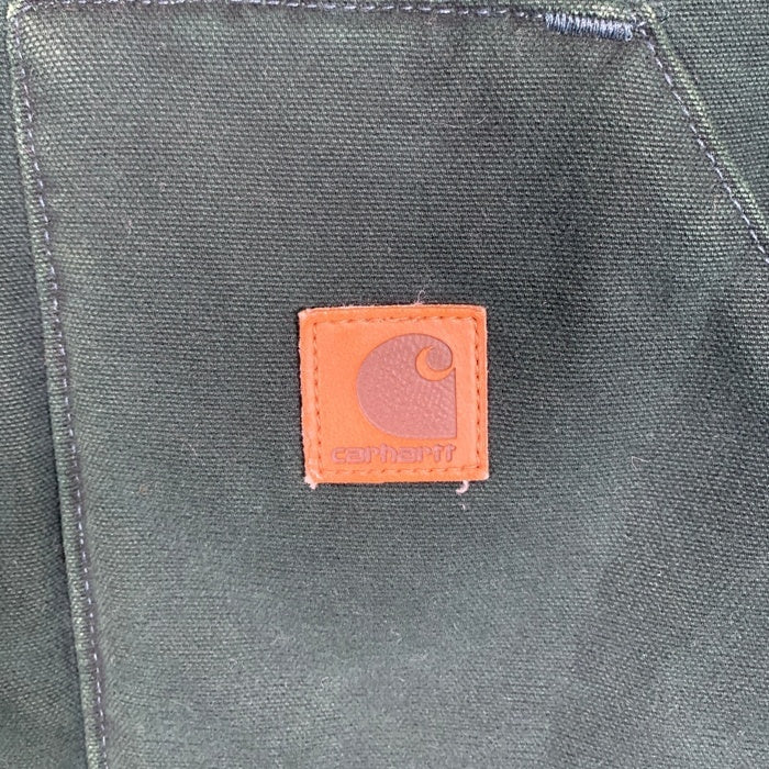 00`s Carhartt カーハート Duck Work Vest ダック ワーク ベスト グリーン V02 SPC Size X-Large Regular 福生店