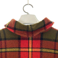 50-60's Woolrich ウールリッチ プルオーバー ウールシャツ レッド SizeL 瑞穂店