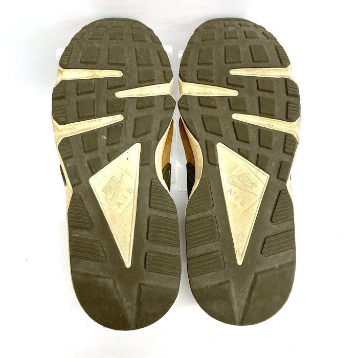 NIKE×STUSSY ナイキ×ステューシー DD1381-200 AIR HUARACHE Desert Oak スニーカー ベージュ×ブラウン size27.5cm 瑞穂店